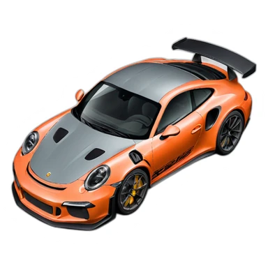 Porsche 911 gt3 rs rose sticker