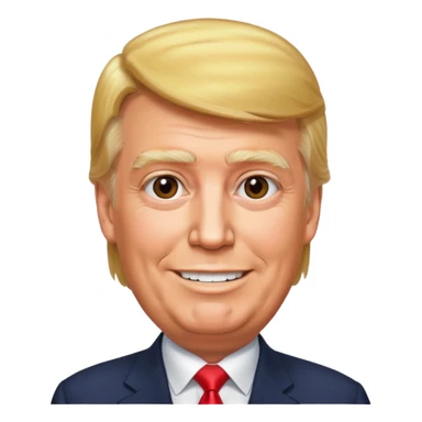 Donald Trump buscando ah Nicolás maduro sticker