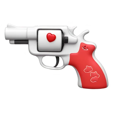 Hello kitty themed toy gun sticker