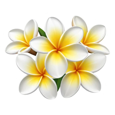 Frangipani flower  sticker