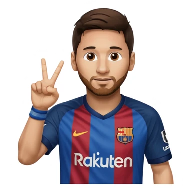 Okey işareti yapan biri messi olabilir sticker