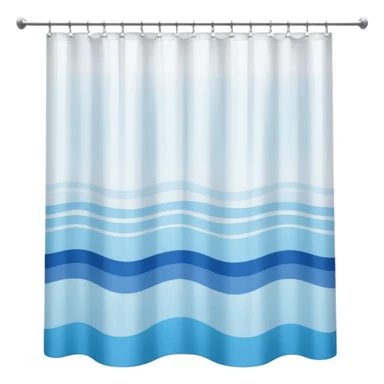 shower curtain sticker