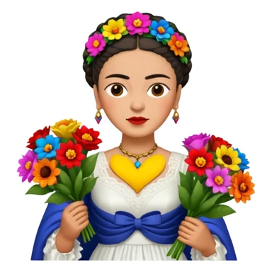 Frida Kahlo wedding sticker