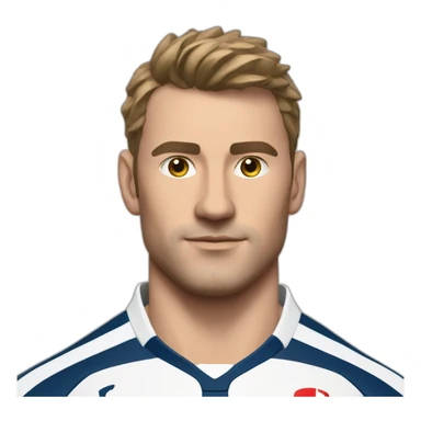 Antoine Dupont rugby sticker