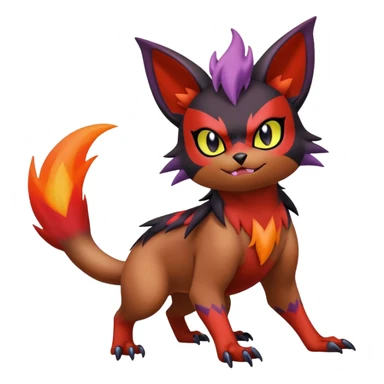 Noibat-Noivern-Litten-Zorua-Hybrid sticker