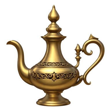 aladdin's lamp sticker
