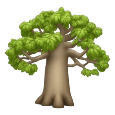 Baobab Tree sticker