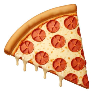 Dog eat a pizza sticker