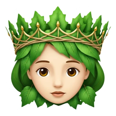 ivy crown sticker