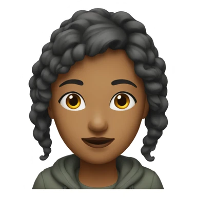 mulher calma sticker