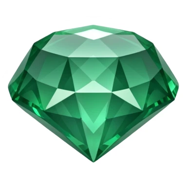 emerald gem sticker