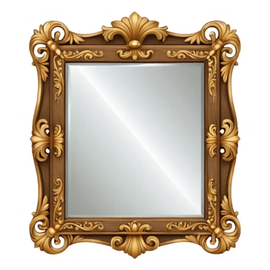 Good ventage mirror  sticker