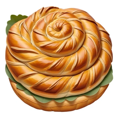 Turkey sage danish sticker