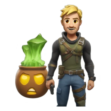FORTNITE unreal sticker