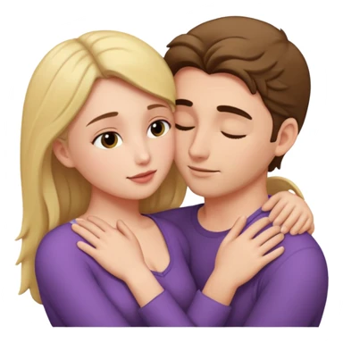 intimate moment between lovers sticker