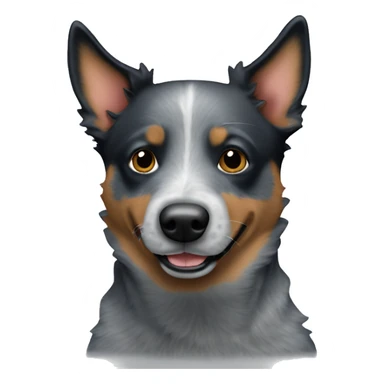 Blue heeler dog sticker