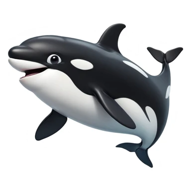 cinematic-comical-orca-portrait-emoji,-head-tilted-dramatically-with-an-exaggeratedly-shocked-expression,-featuring-a-sleek-black-and-white-body-with-wide,-comically-expressive-eyes-full-of-playful-disbelief-and-animated-flippers,-simple sticker