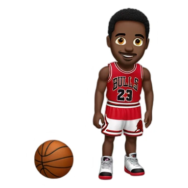 Jordan-Chicago Bulls sticker