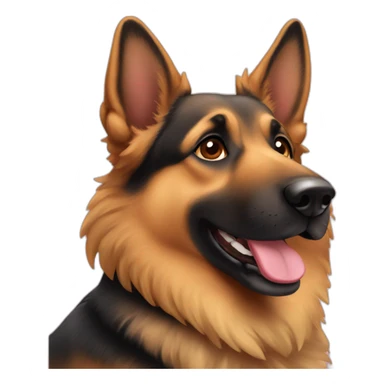 Berger allemand sticker