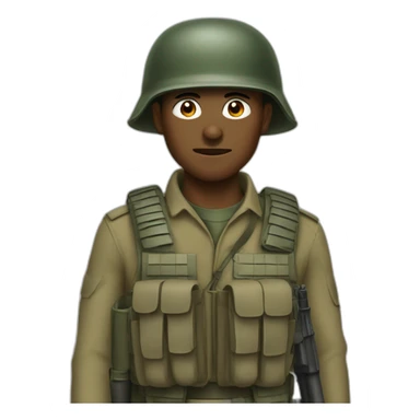 soldat algérien  sticker