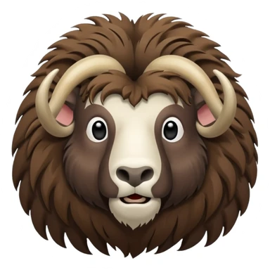 Muskox sticker