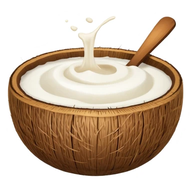 coconut milk sticker