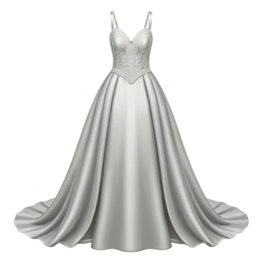 silver bridal sticker