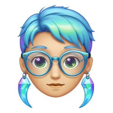 glasses with fae sticker