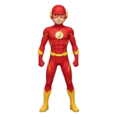 the flash standing sticker
