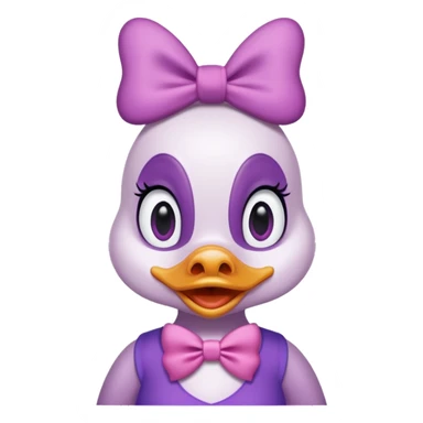 daisy duck sticker