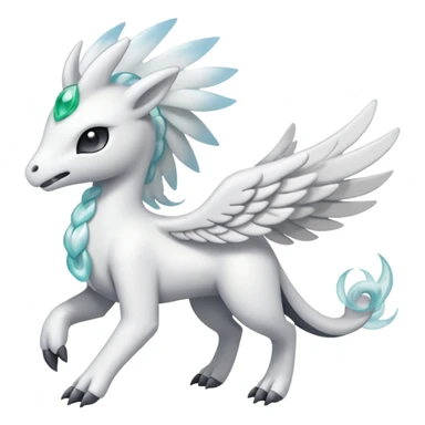 Meloetta-Reshiram-Pokémon-Fakémon-fusion-hybrid-creature sticker