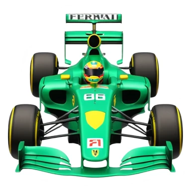 green and yellow ferrari f1 bell lewis hamilton helmet sticker
