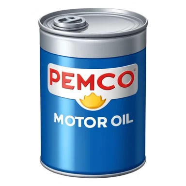 pemco motor oil sticker