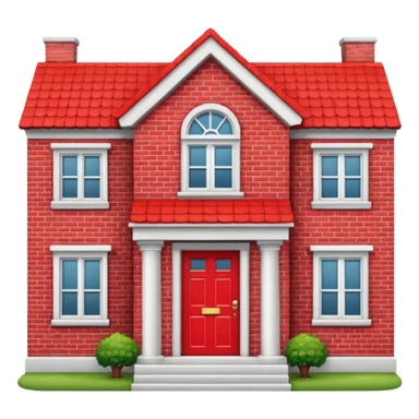 casa de frente sticker