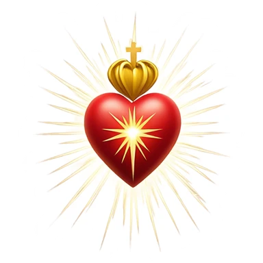 Christian Sacred Heart sticker
