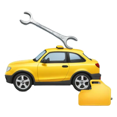 car vehicle repair sticker