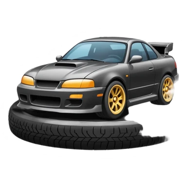 Car drift sticker