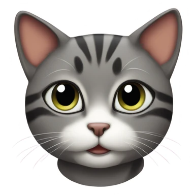 coquette cat sticker
