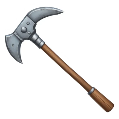 ore mining pickaxe sticker