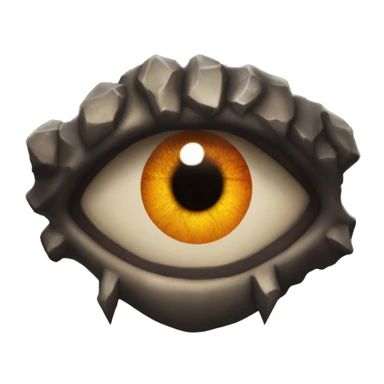 Eye of Sauron in Mordor sticker