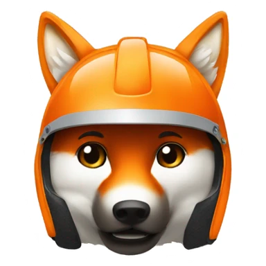 safety helmet fox sticker