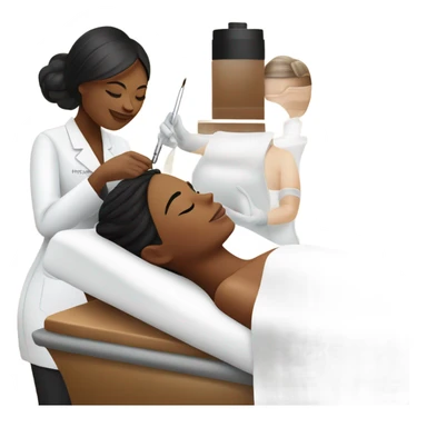 spa at a cosmetologist sticker