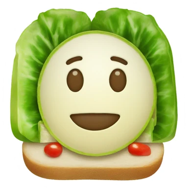 one healthy vegan canape sticker