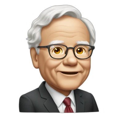 Warren buffet sticker