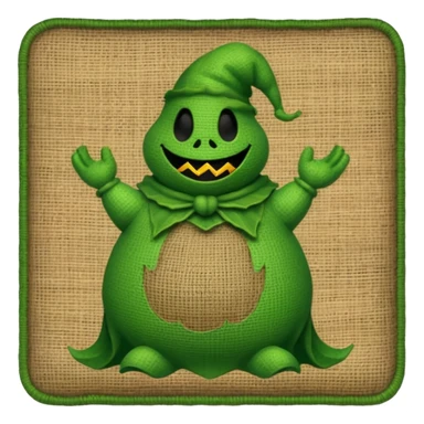 Oogie boogie sticker