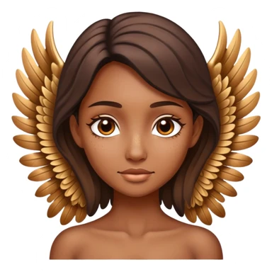 hyperpigmentation with wings sticker