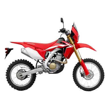 Honda CRF (Dirtbike) - Honda CRF250R (Model Year: 2022) (Iconic colour: Red) sticker