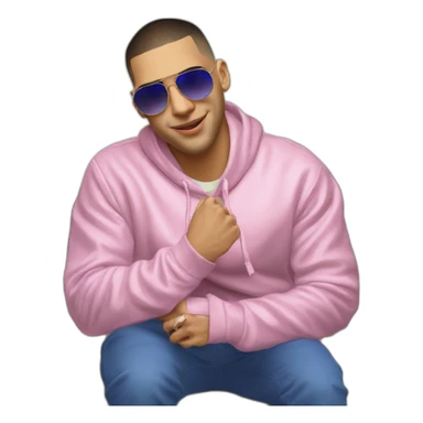 benito porto rico bad bunny trap latino peludo sticker