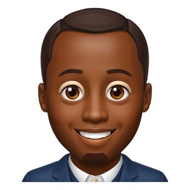 P Diddy smiling  sticker