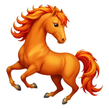 fire horse sticker
